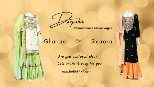 Sharara or Gharara? Are you confused too?
