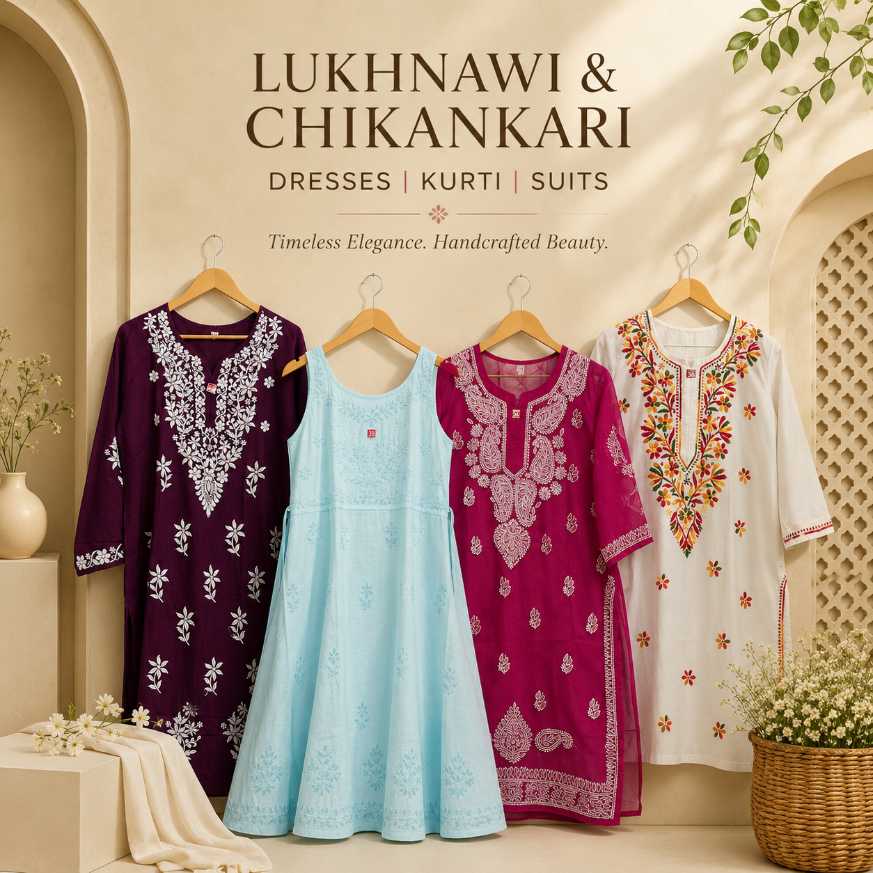 Lukhnawi and Chikankari Collection