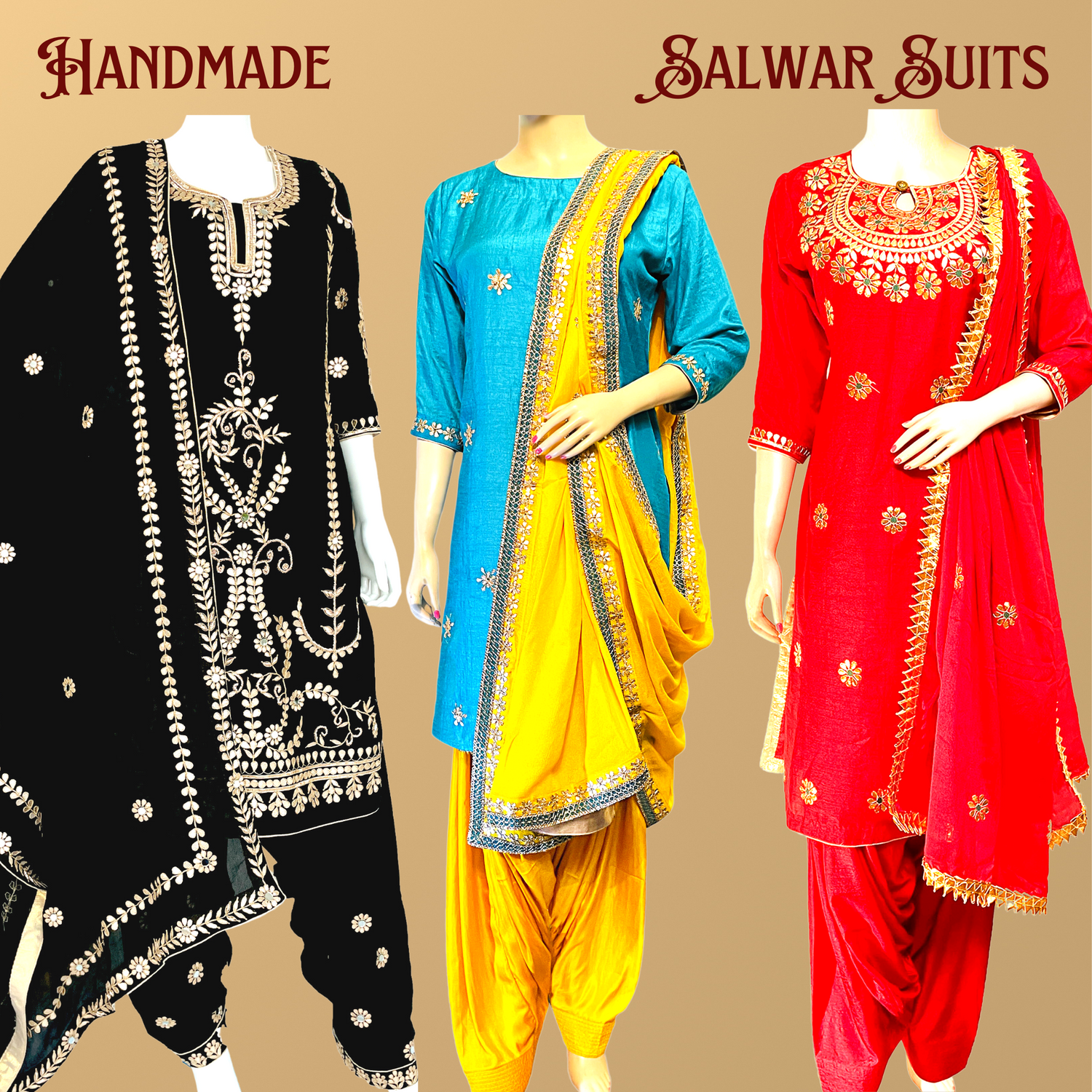 Salwar Kameez Suit, Patiala Salwar Suit, Semi Patiala Salwar Suit, Fancy Indian wear, Partywear Indian ethnic