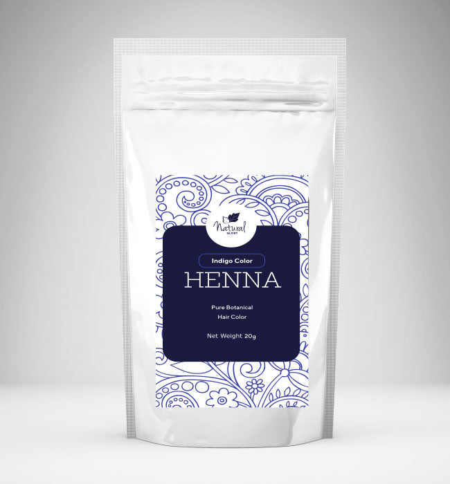 Indigo Henna Based Hair Color, Mehndi For Hair, All Natural Ingredients 20 Gms Packets
