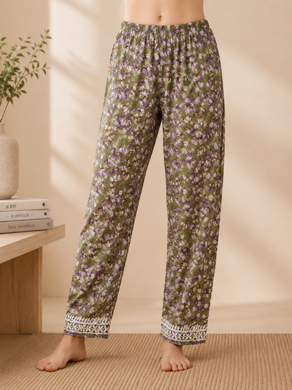 Women's Mul Mul Cotton Printed Kurta Pant Set, Soft Breathable 2 Piece Co-Ord Set, Cotton Co-ord Sets, Lounge Wear, Daily Wear, Night Wear MS