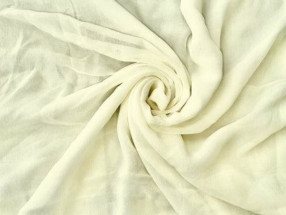 Dyeable Pure Georgette  Plain Fabric (Width 44 inches), Georgette By Yard, Pure Fabric DIY,