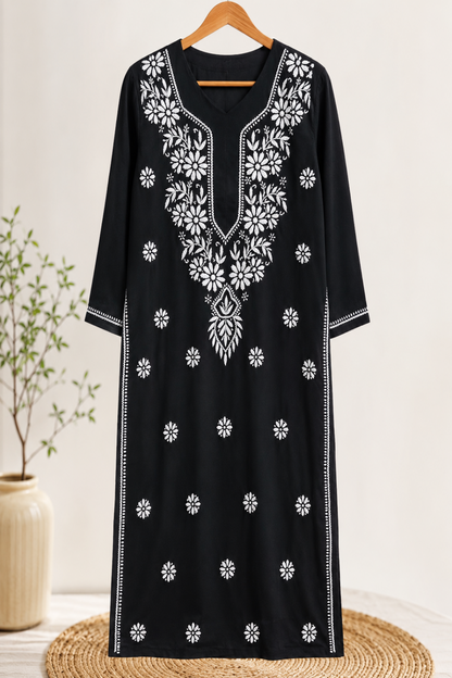 black  kurta
