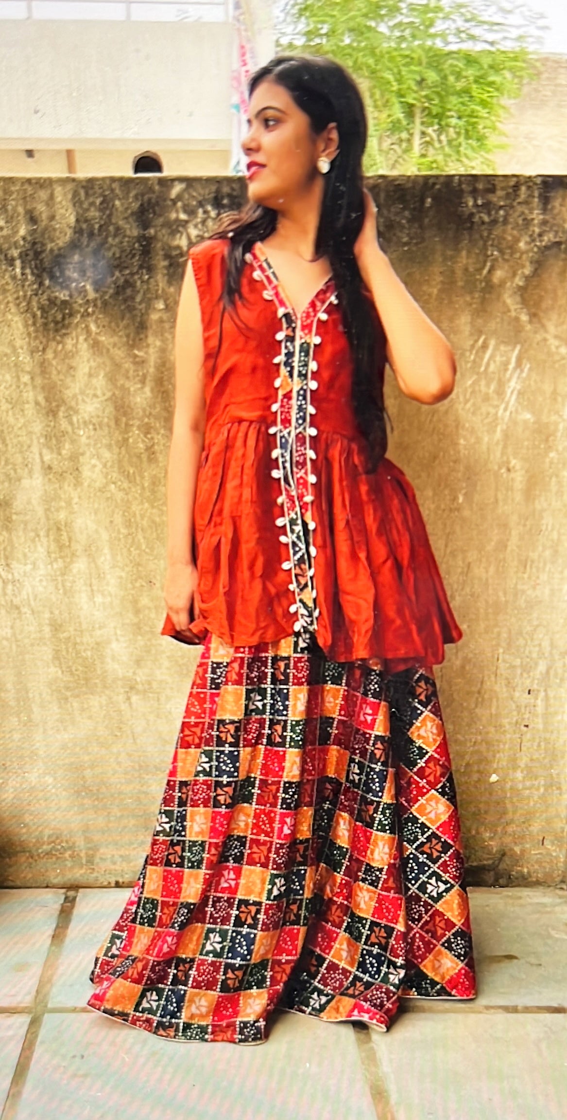 Black Chikankari Cotton Anarkali Gown Kurti With Dupatta Wedding Wear Gift  Dress | eBay