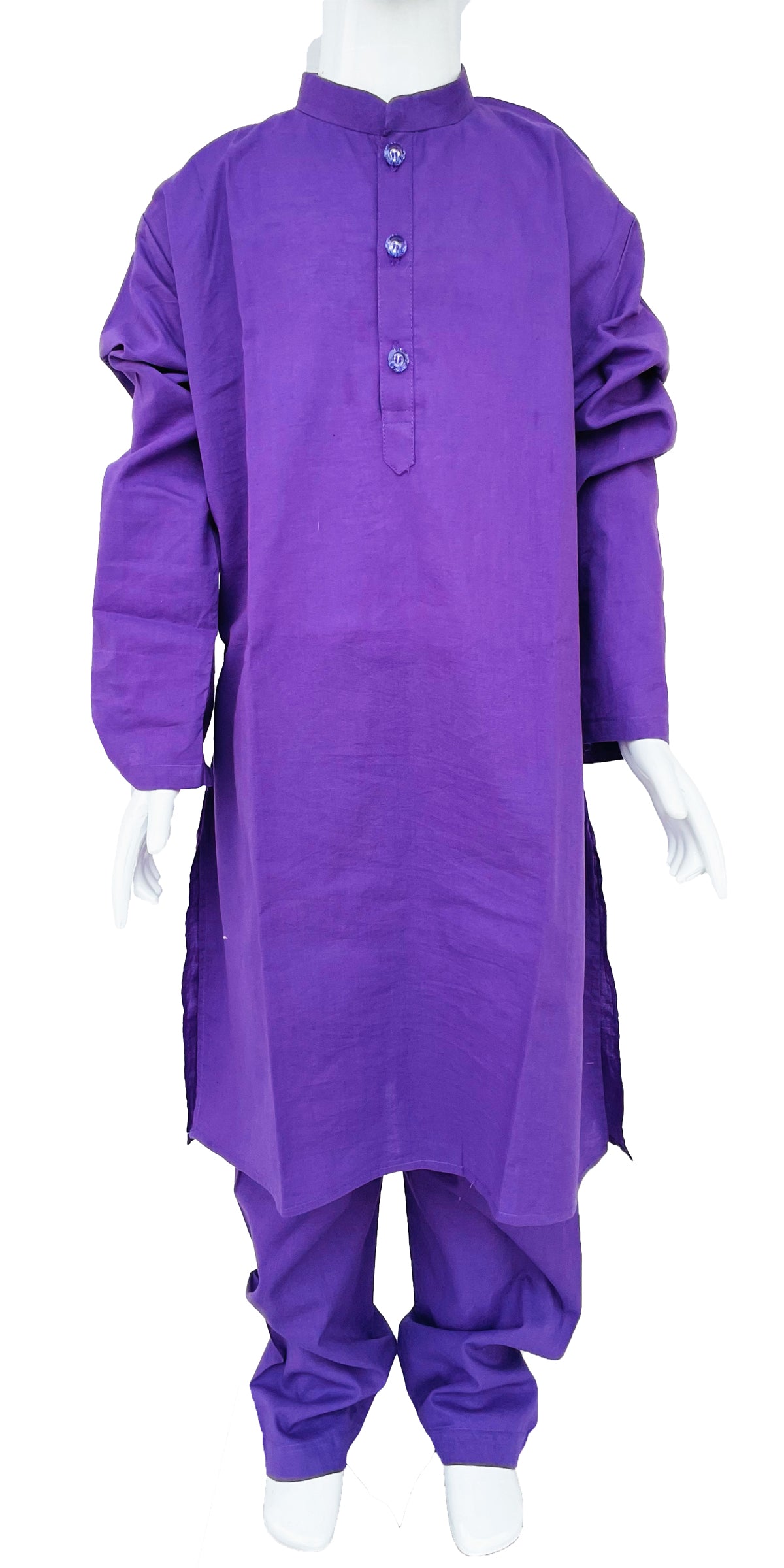 Purple Pure Cotton Kurta Pajama for Boys, Indian Ethnic kids wear, Indian Boys Wear